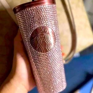 STARBUCKS KOREA X BLACK PINK Rhinestone Cold Cup Tumbler 16oz